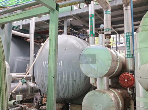 湖北石首40吨导热油锅炉系统整体在线过滤修复脱氢工程